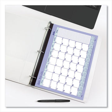 Brownline® Academic 13-month Desk Pad Calendar, 11 X 8.5, Black Binding, 13-month (july To July): 2021  To 2022 freeshipping - TVN Wholesale